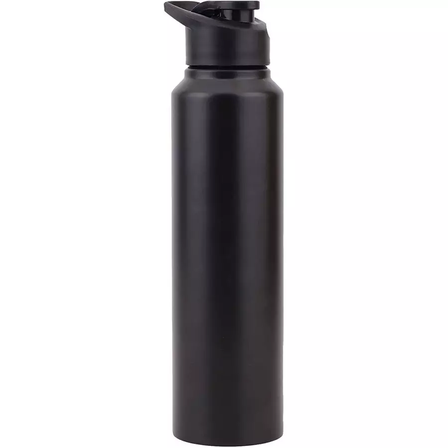 Fastgear 1000 ml Black Steel Water Bottle, FG1405