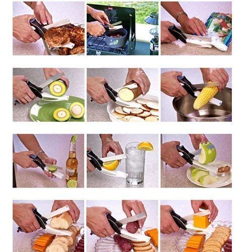 Clever Cutter 2-in-1 Plastic Food Chopper